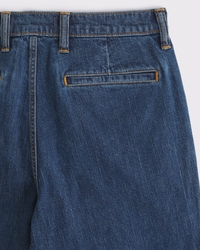 Linen-Blend Relaxed Straight Jean