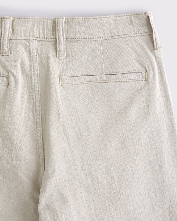 Linen-Blend Relaxed Straight Jean