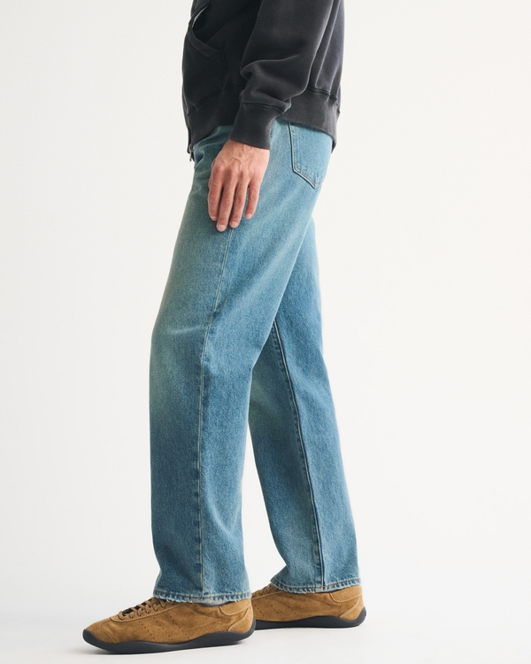 Abercrombie relaxed straight denim