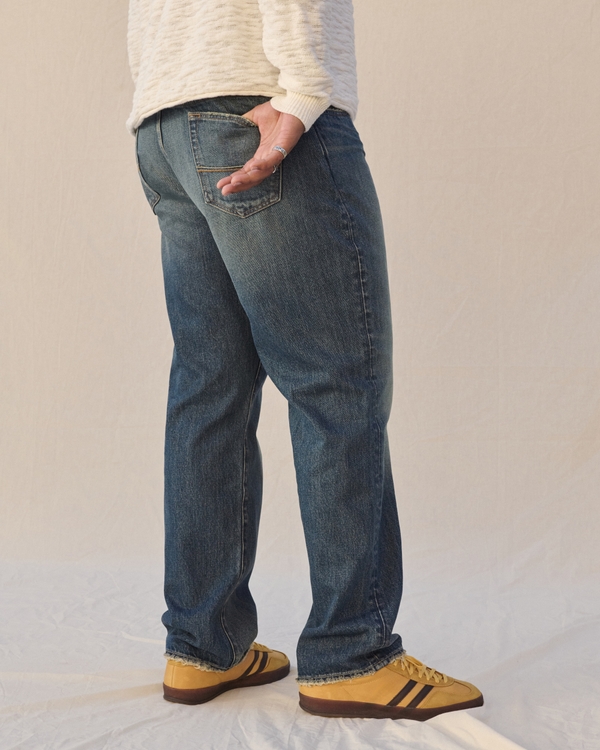 Relaxed Straight Jean, Dark Wash view 2