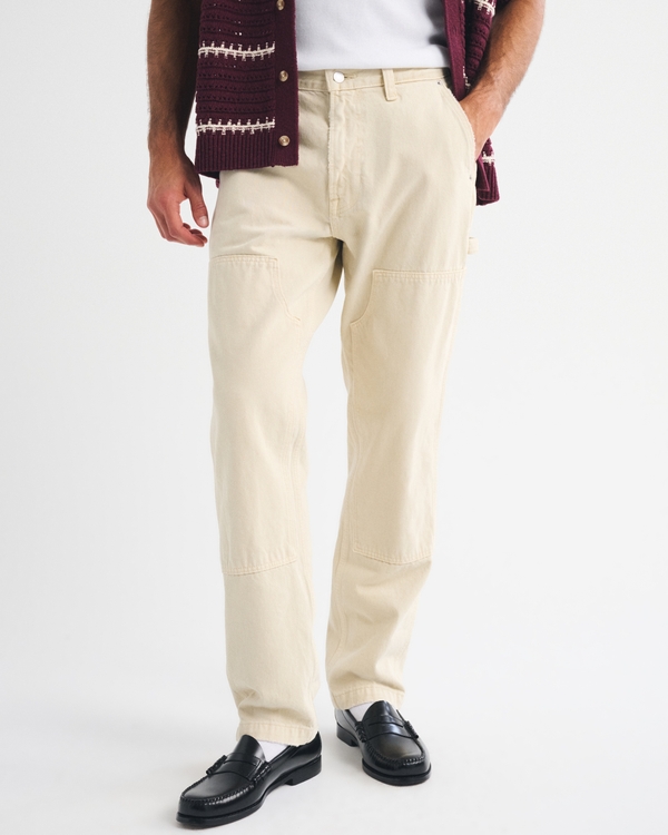 Relaxed Workwear Jean, Pale Khaki view 2