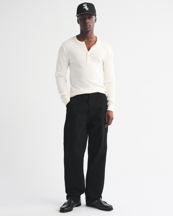 Relaxed Workwear Jean, Black view 1