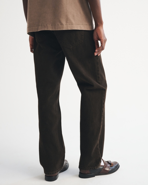 Men's Relaxed Straight Jean | Men's Bottoms | Abercrombie.com
