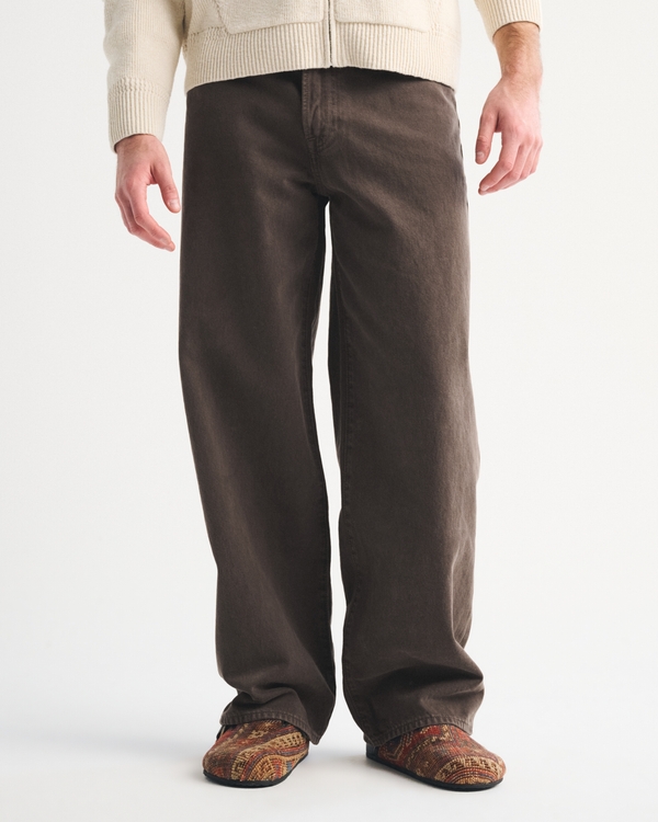 Ultra Baggy Jean, Brown Wash view 2