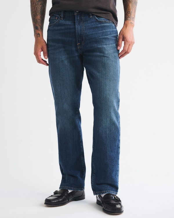 Athletic Straight Jean, Medium Wash view 2