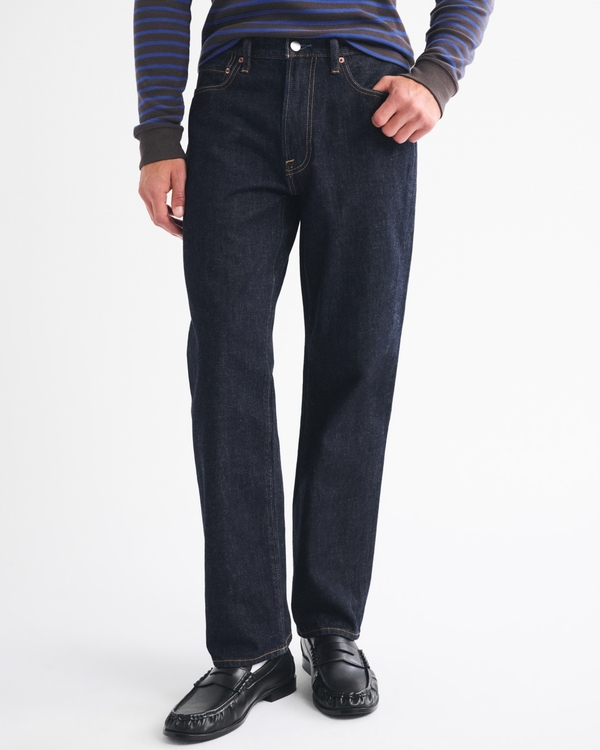 Relaxed Straight Jean, Dark Wash view 2