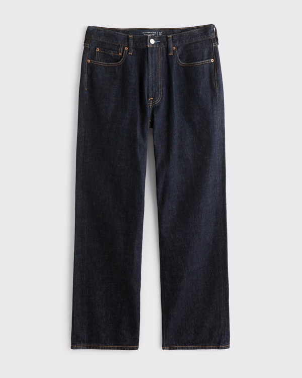 Relaxed Straight Jean, Dark Wash view 1