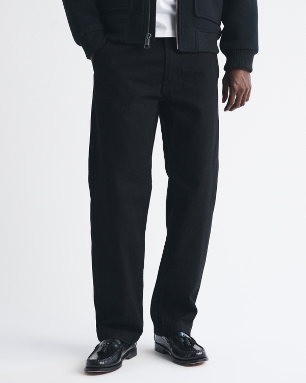 Denim Trouser, Black view 2