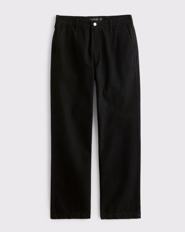 Denim Trouser, Black view 1