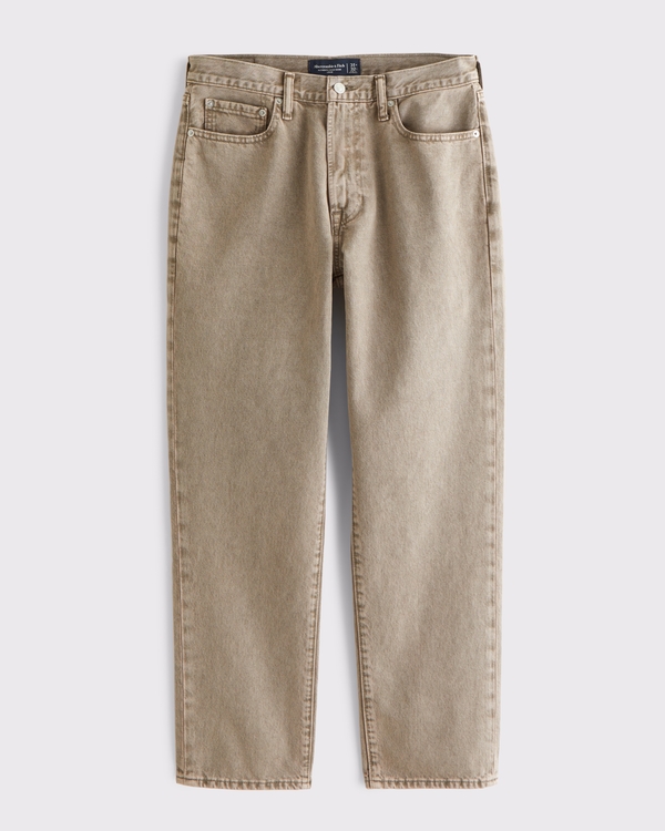 Loose Jean, Light Brown Wash view 1