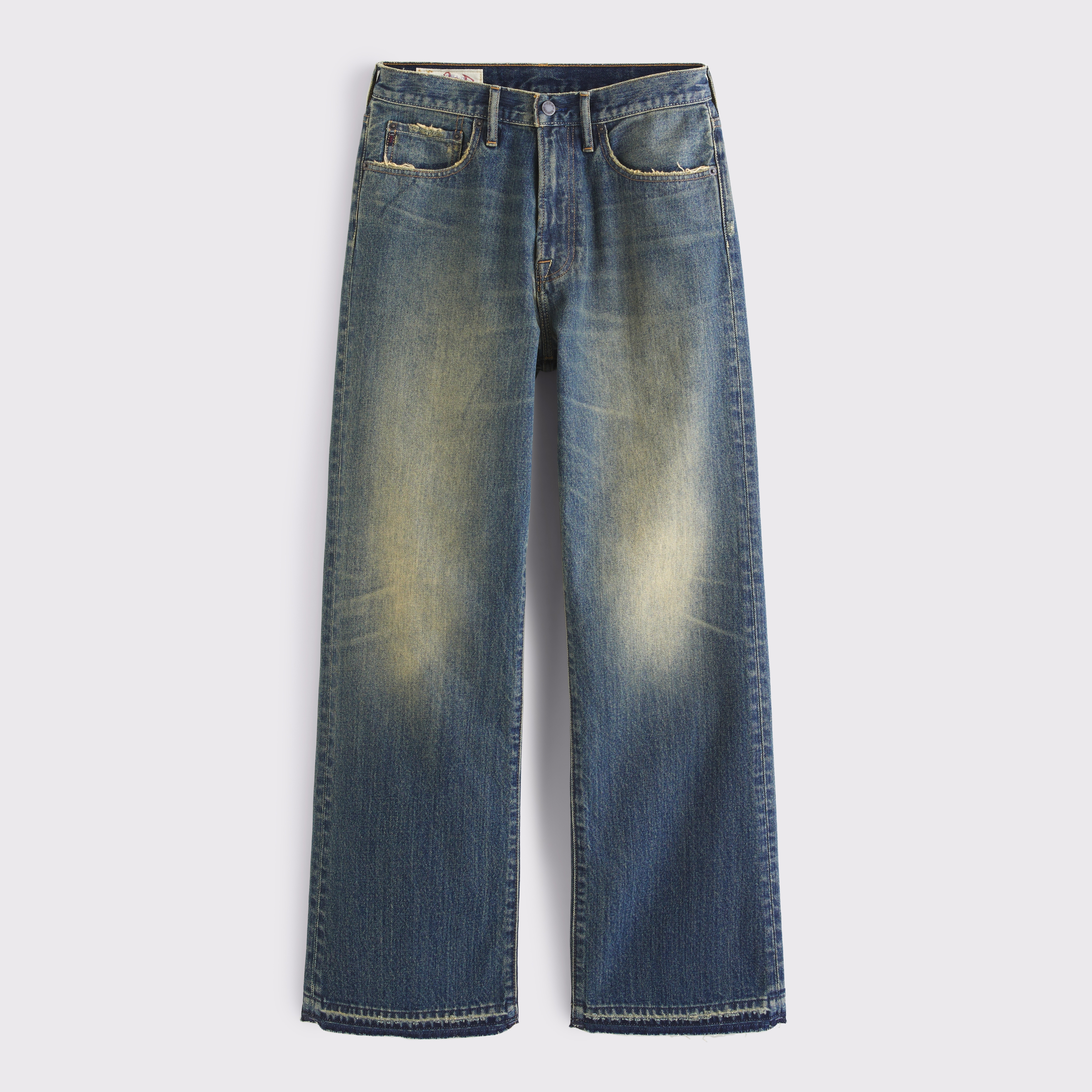 Abercrombie & Fitch Bootcut Jean In Blue