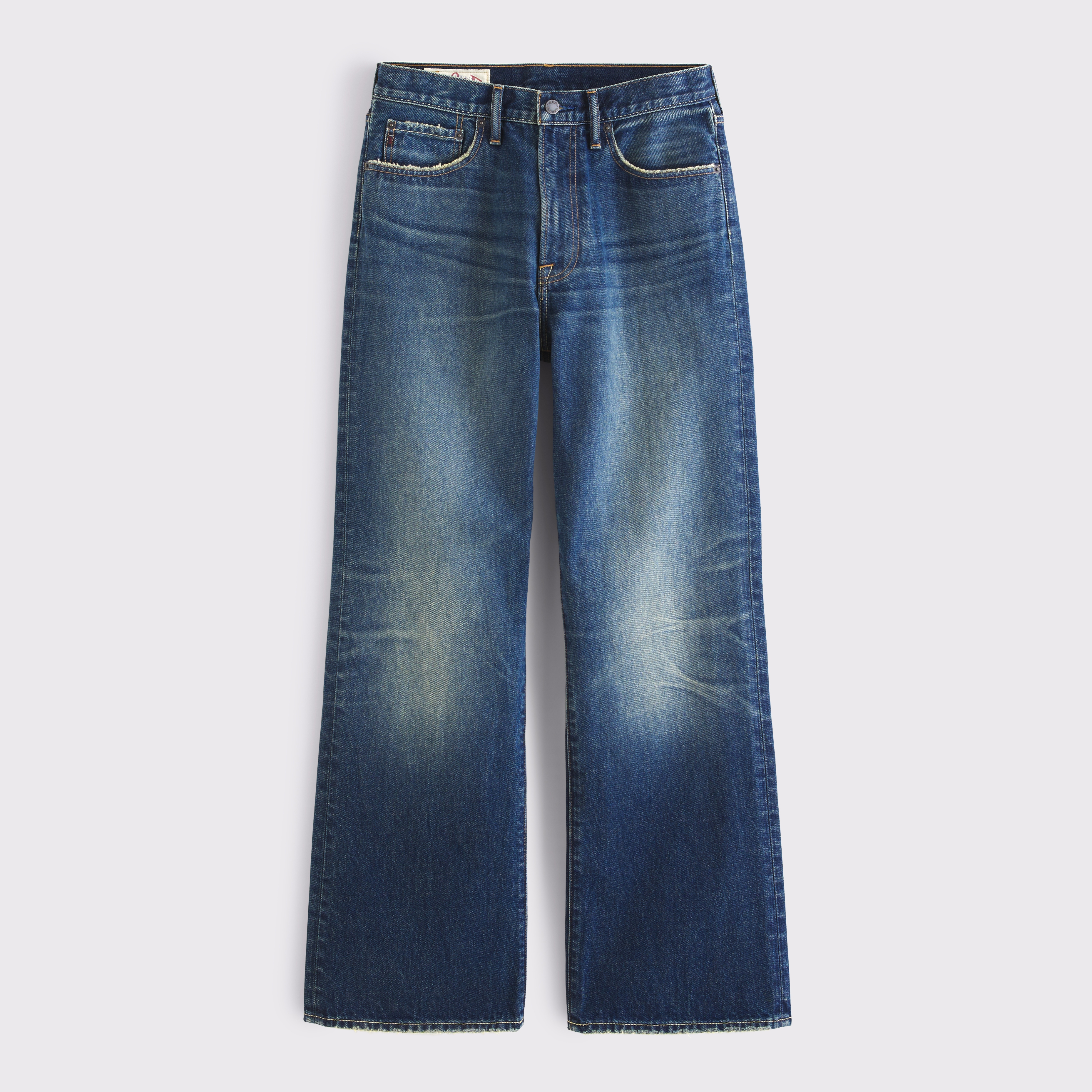 Abercrombie & Fitch Bootcut Jean In Blue