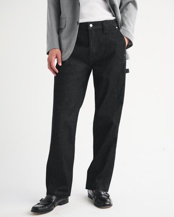 Loose Workwear Jean, Black view 2