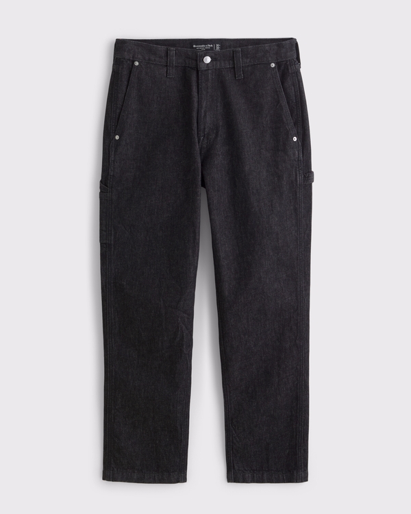 Loose Workwear Jean, Black view 1
