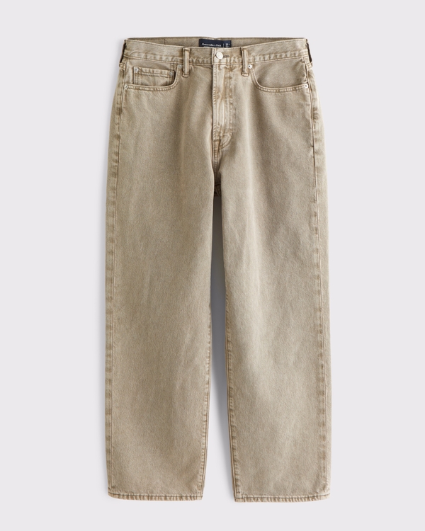 Relaxed Jean, Light Brown Wash view 1