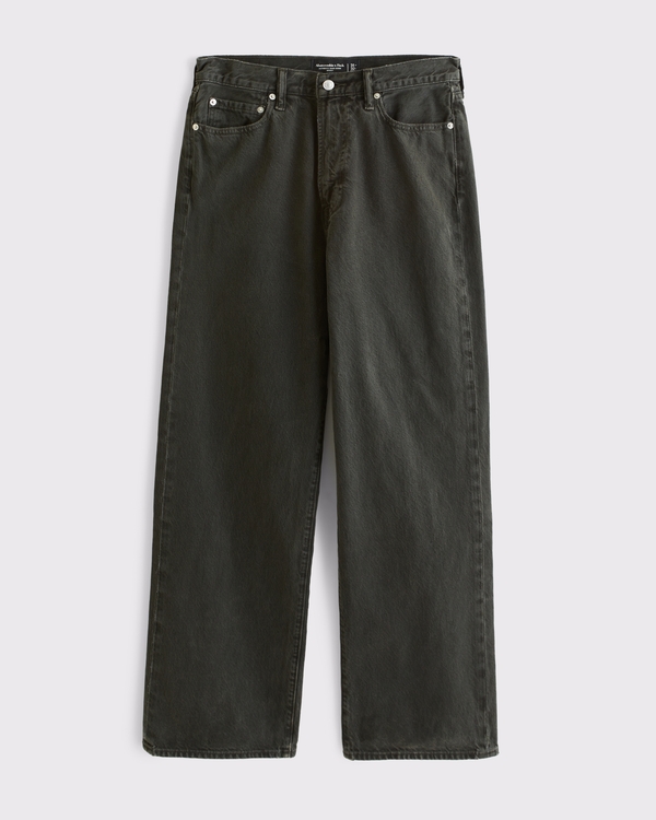 Baggy Jean, Dark Green view 1