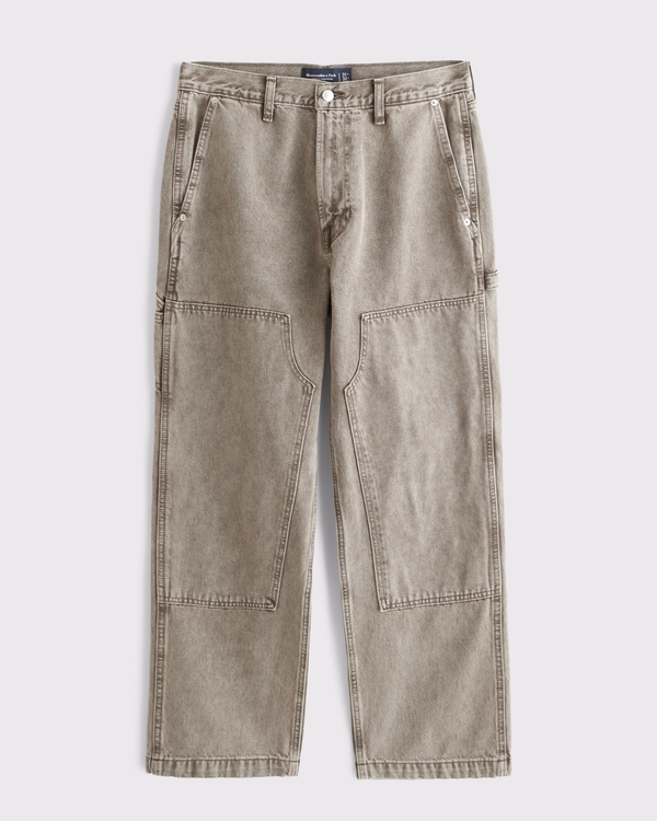 Relaxed Workwear Jean, Light Brown view 1