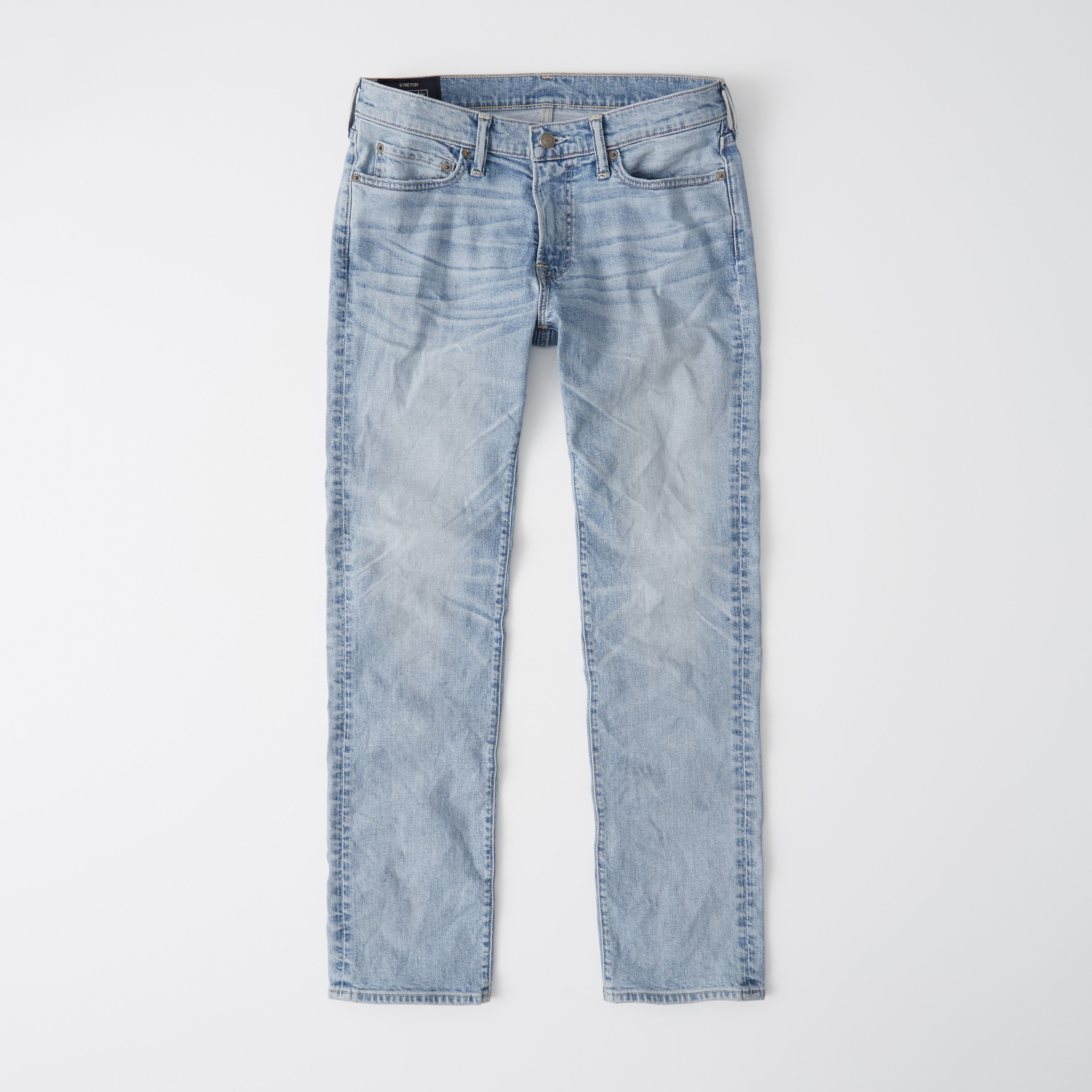 abercrombie and fitch straight jeans