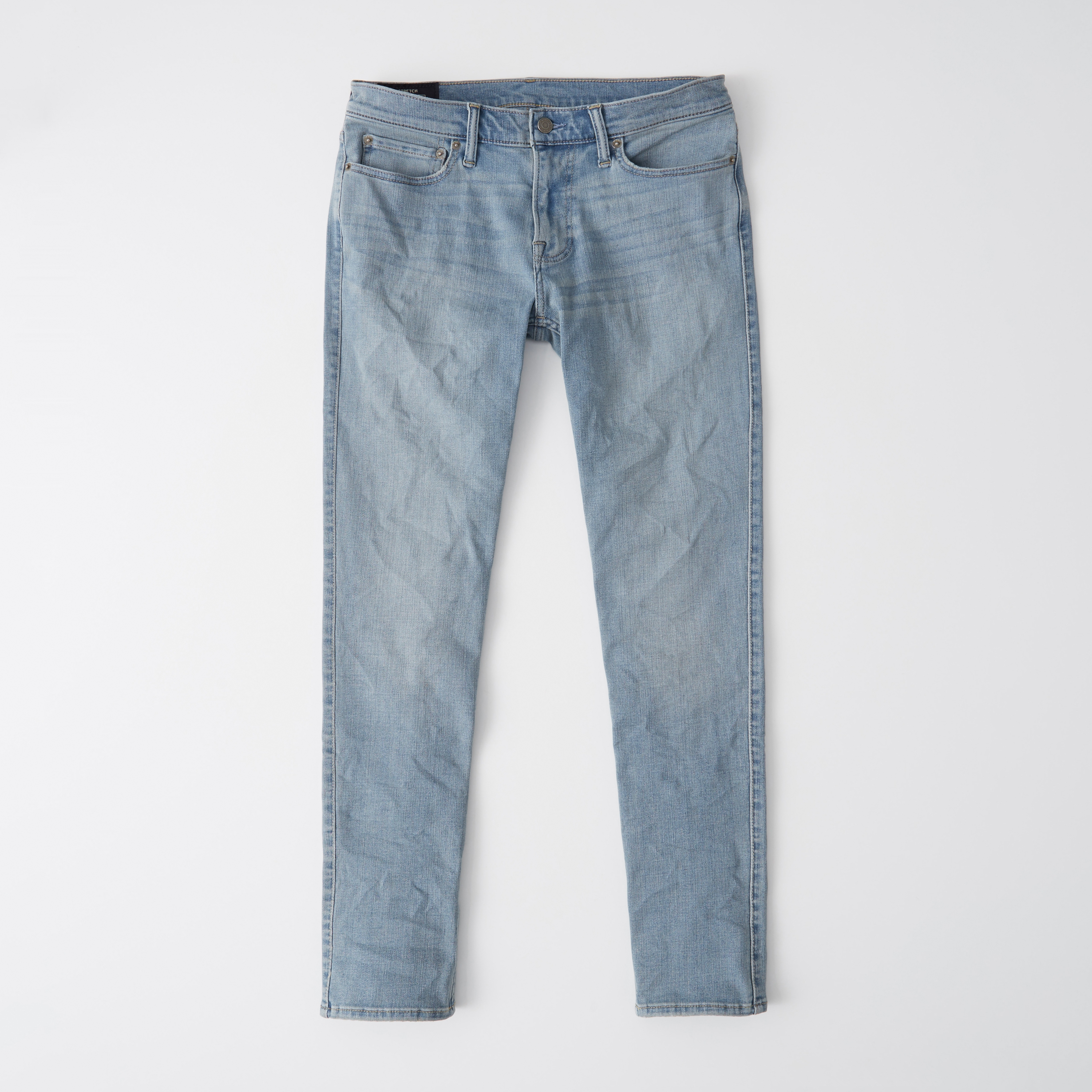 abercrombie athletic slim jeans