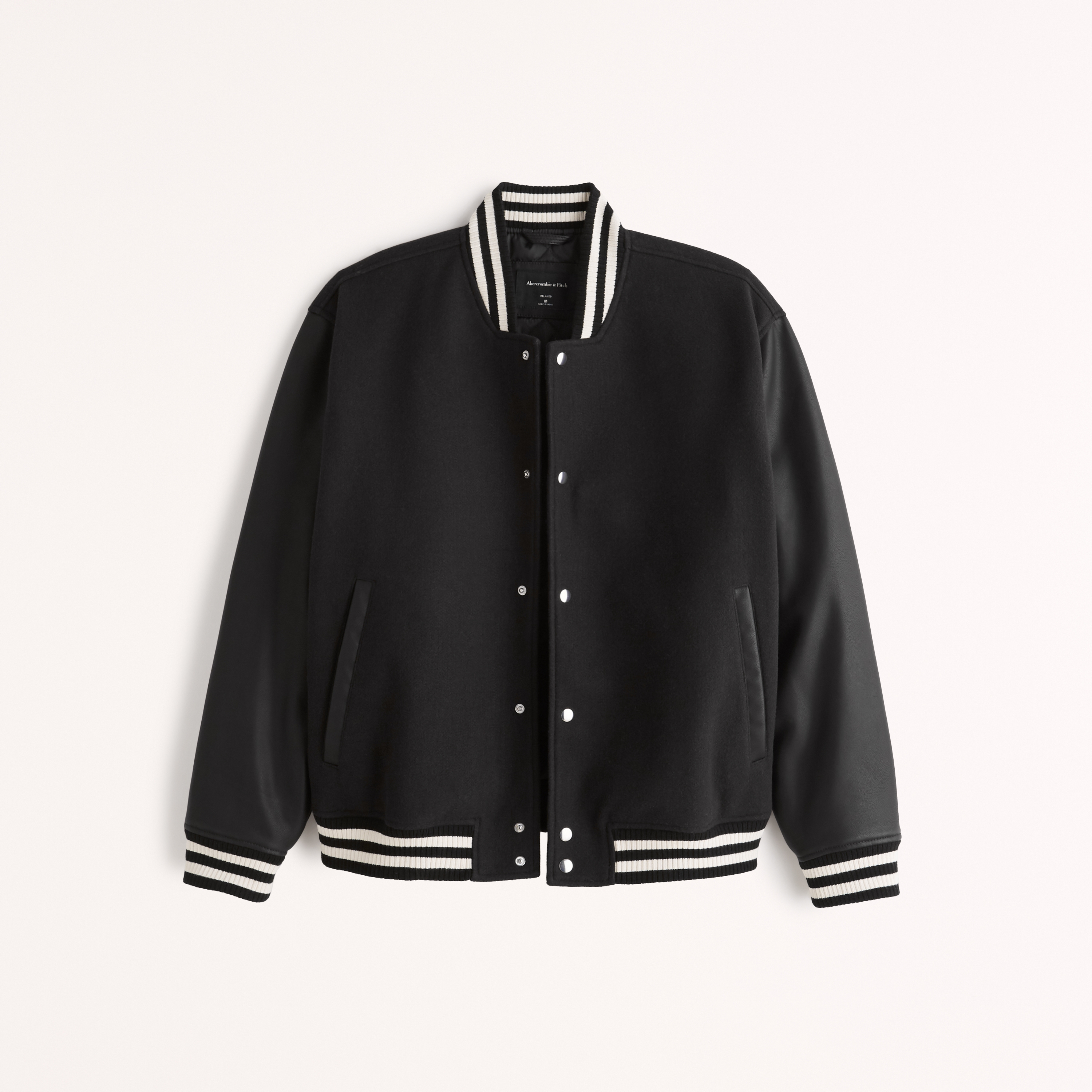 varsity bomber jacket