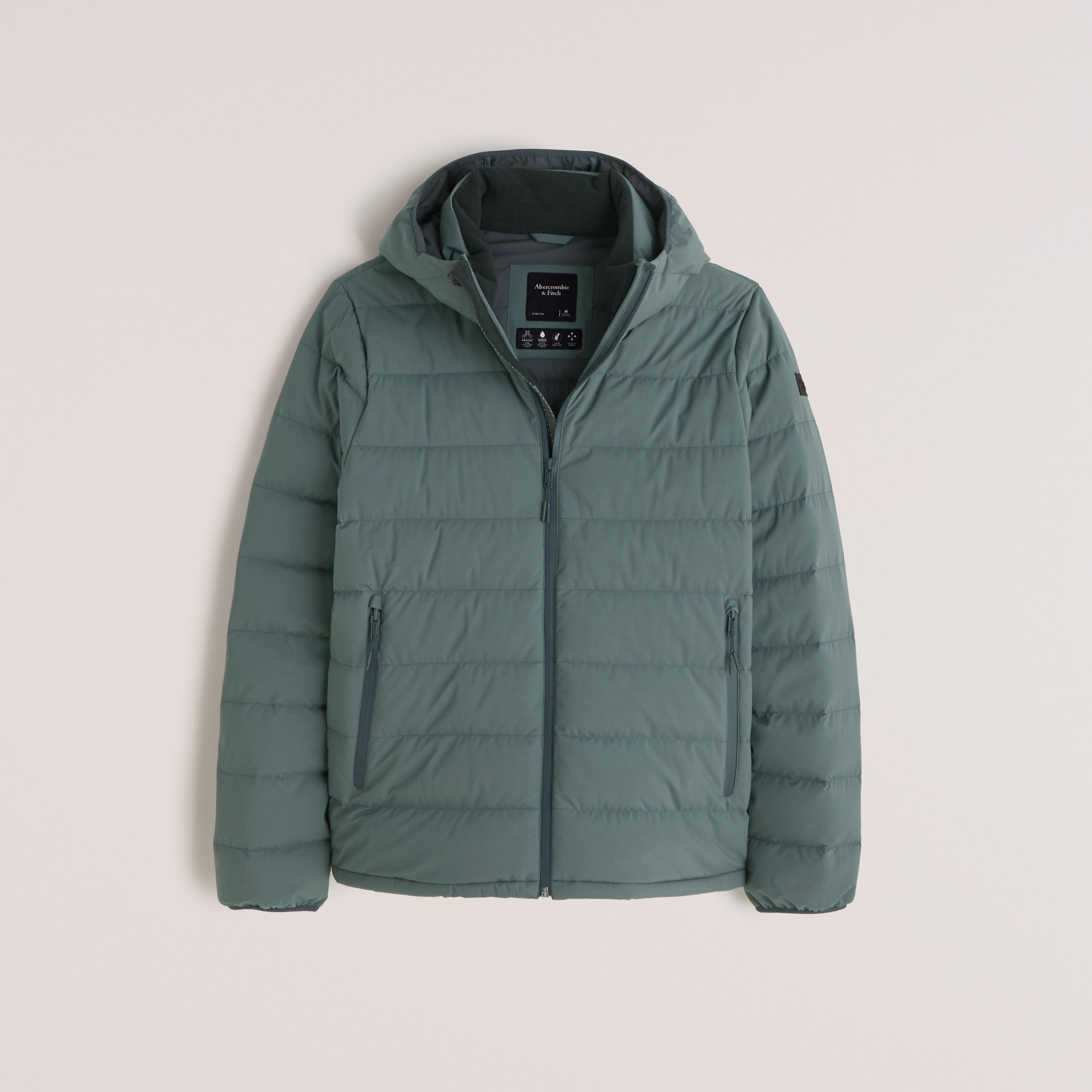 abercrombie and fitch puffer jacket