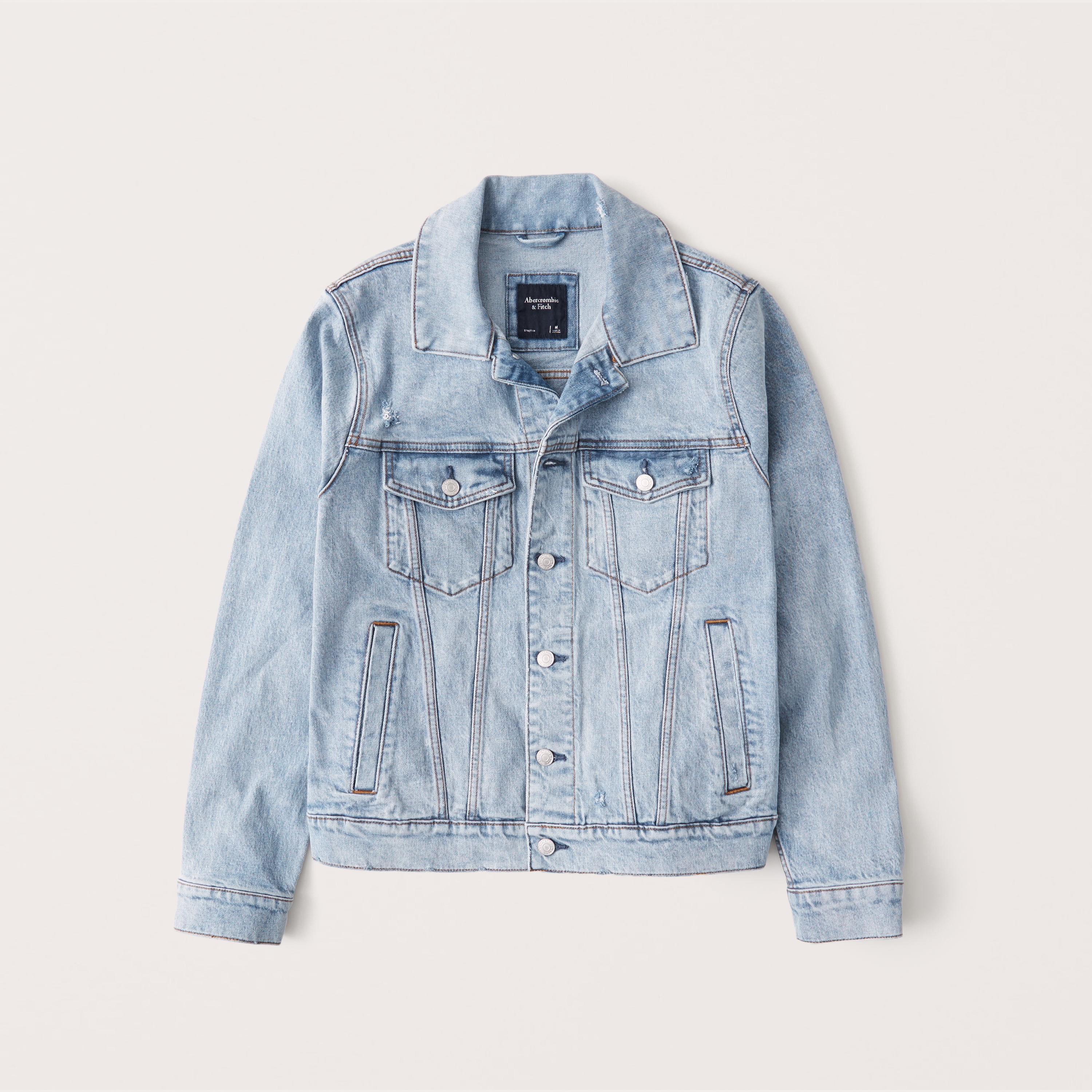 abercrombie and fitch trucker jacket