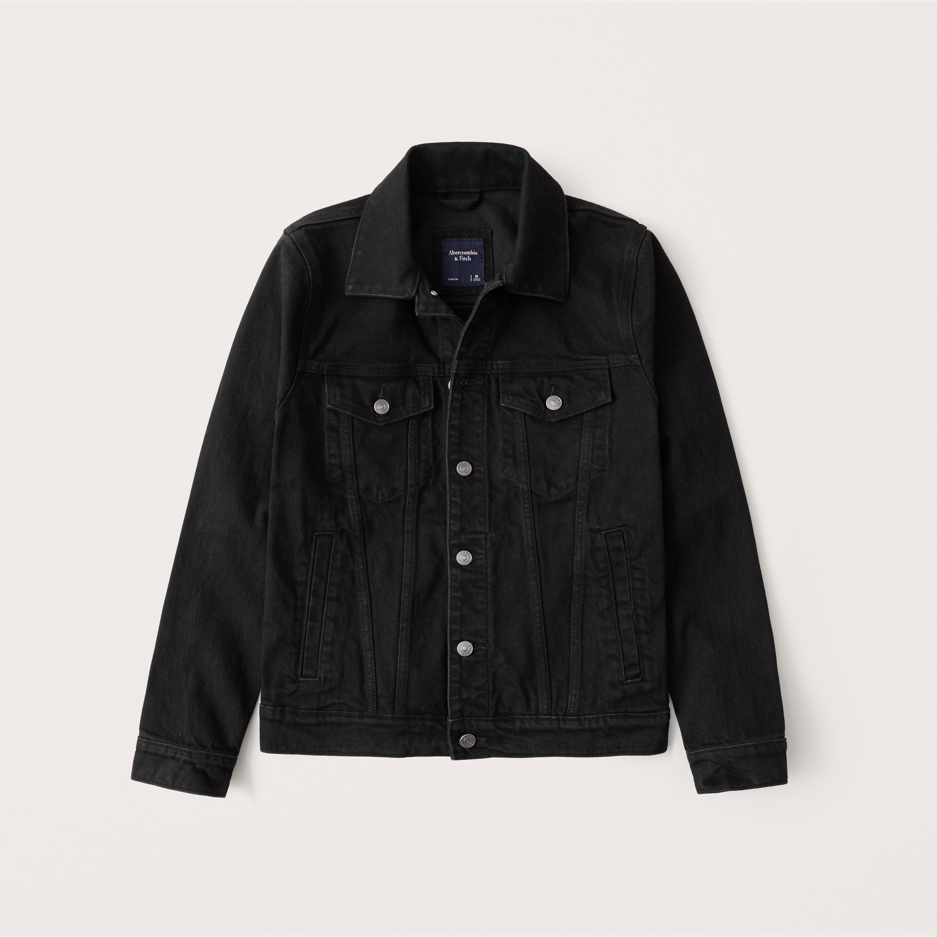 abercrombie jean jacket mens