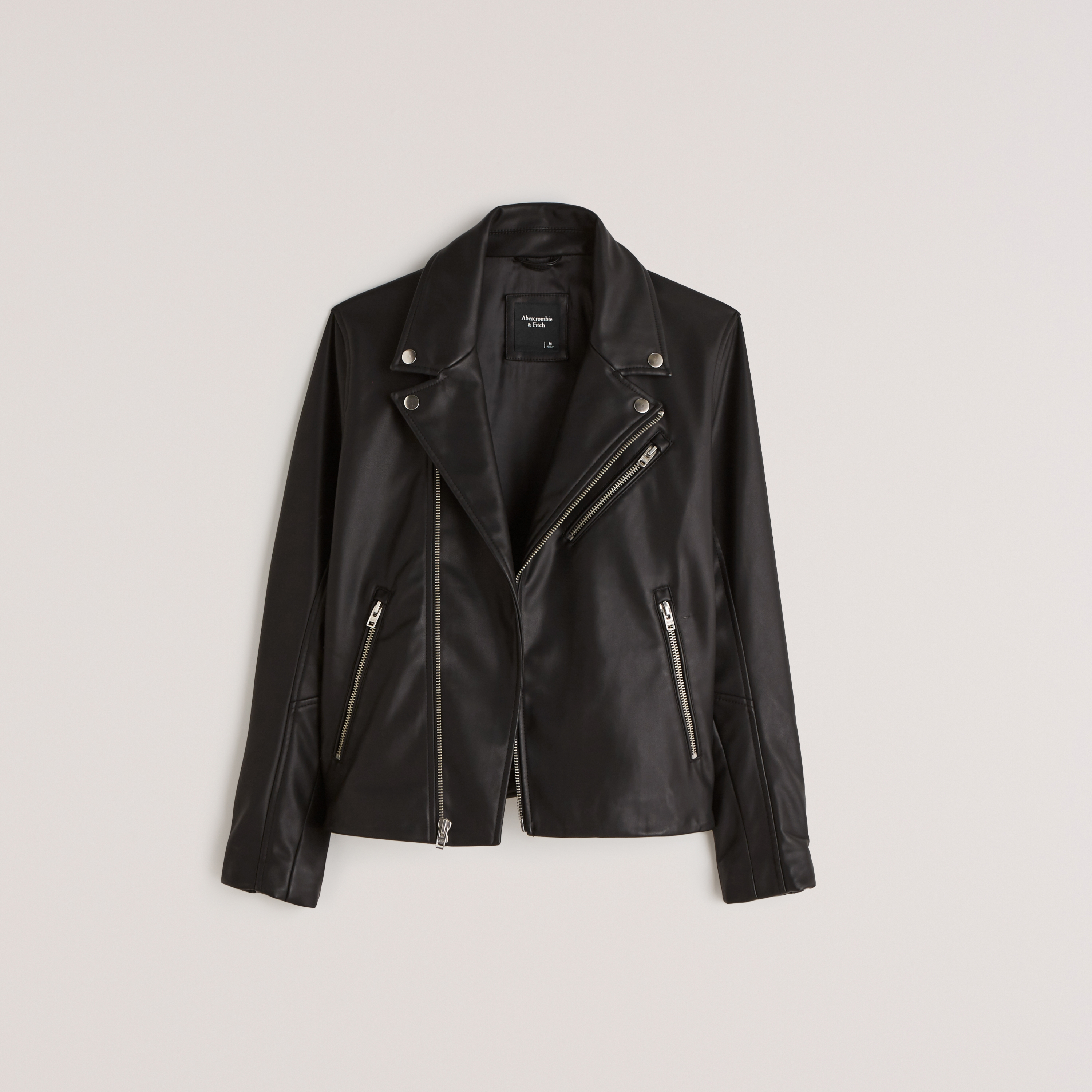 abercrombie and fitch leather jacket