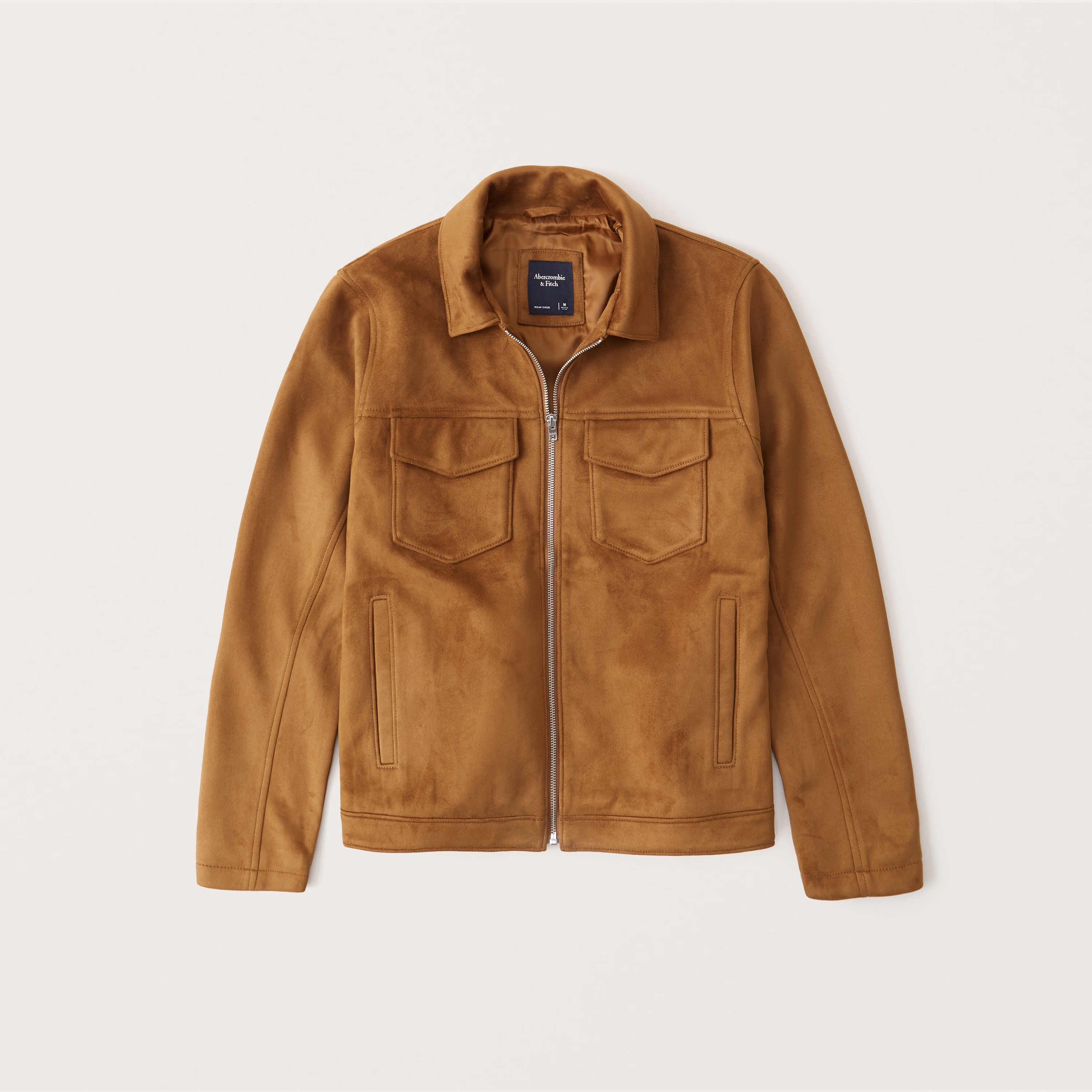 Men's Faux Suede Trucker Jacket | Men's 