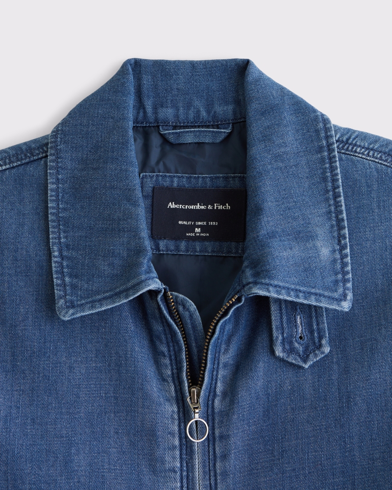 Denim Harrington Jacket