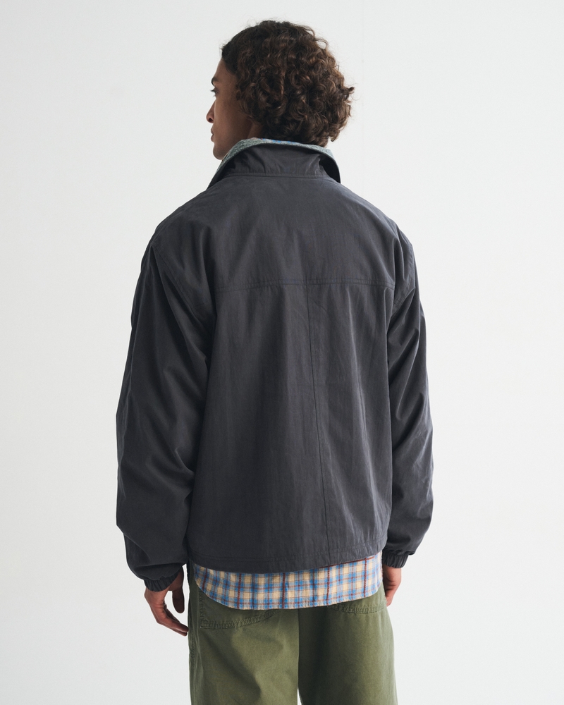 Mock Neck Half-Snap Jacket - thumbnail 4