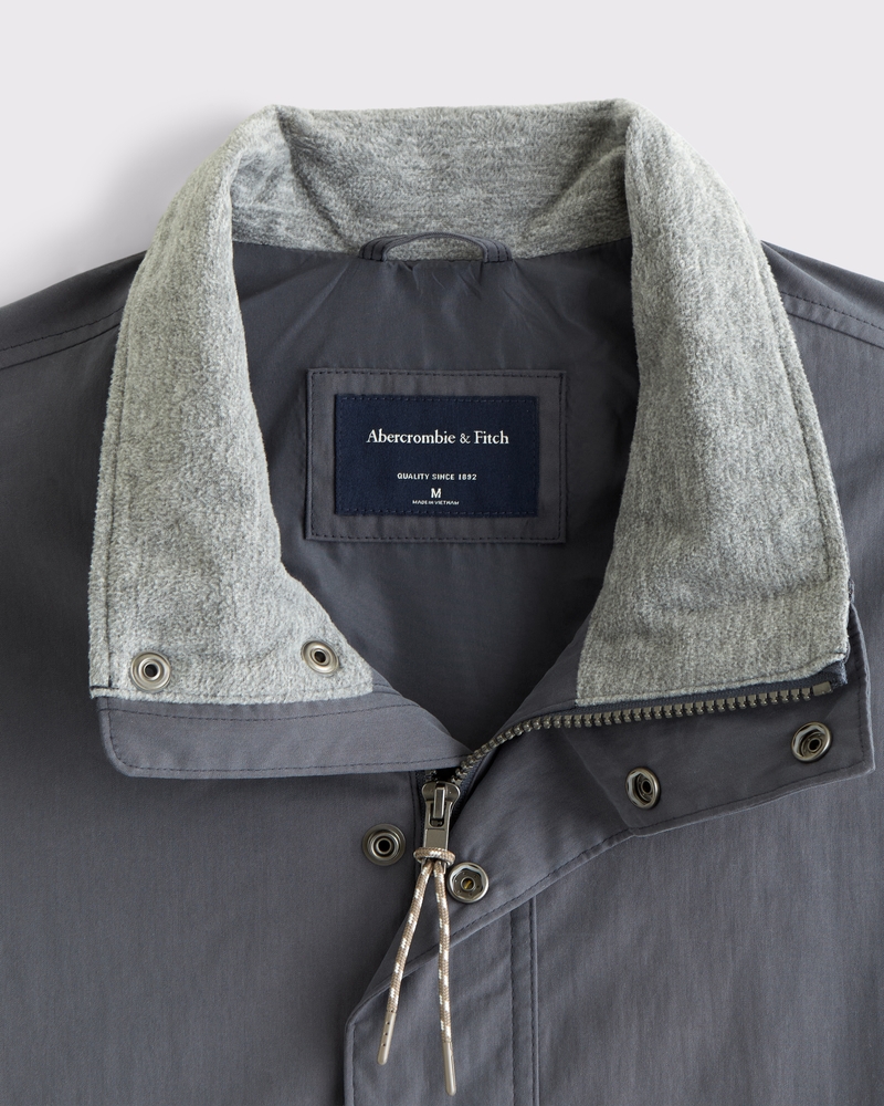 Mock Neck Half-Snap Jacket - thumbnail 5