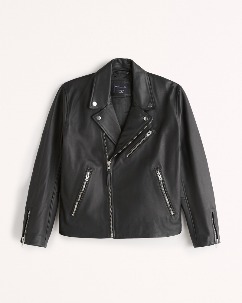 Details about   Mens Black Leather Jacket Lambskin Soft Genuine Slim Fit Motorcycle Biker 
