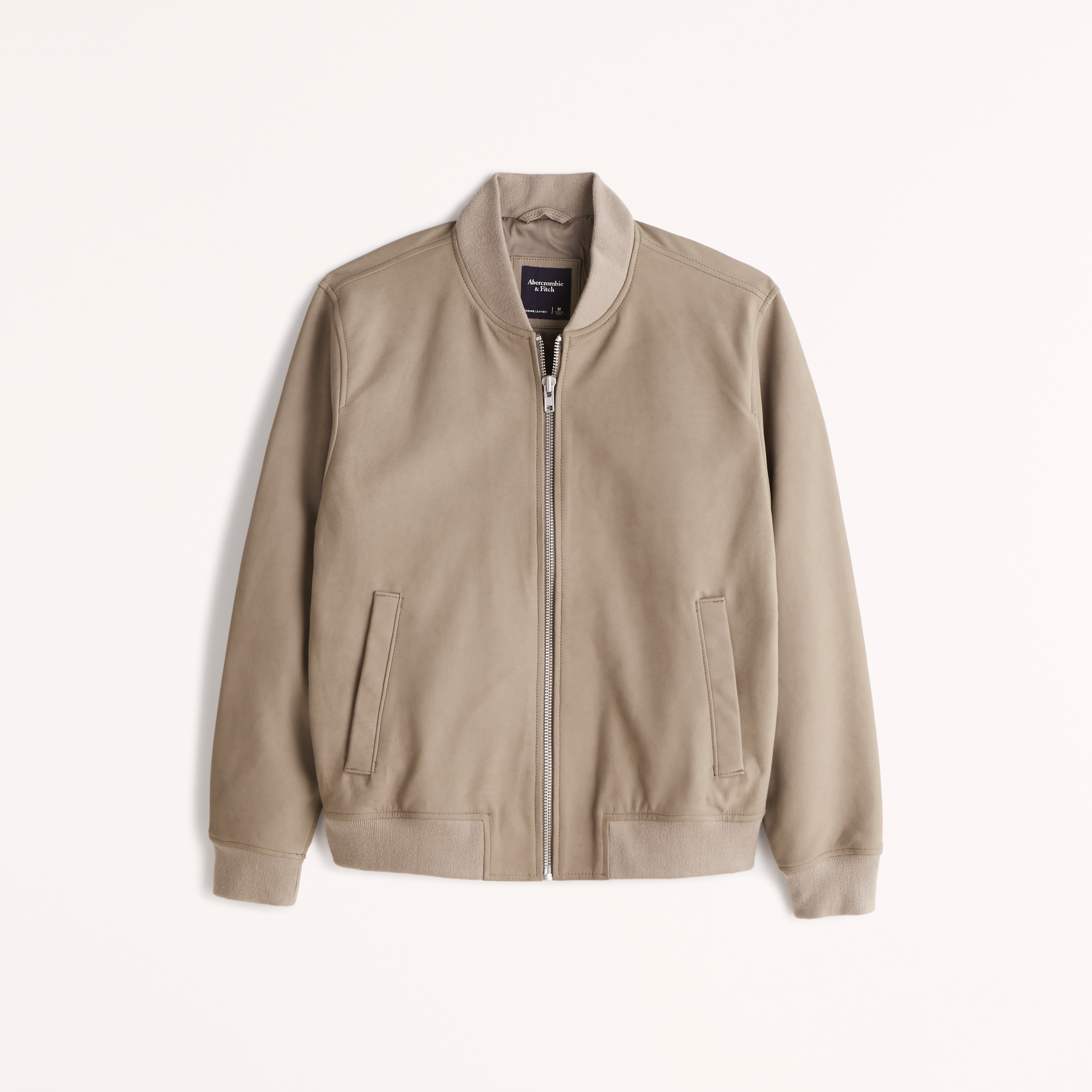 Men's Genuine Suede Bomber Jacket | Men's Coats & Jackets