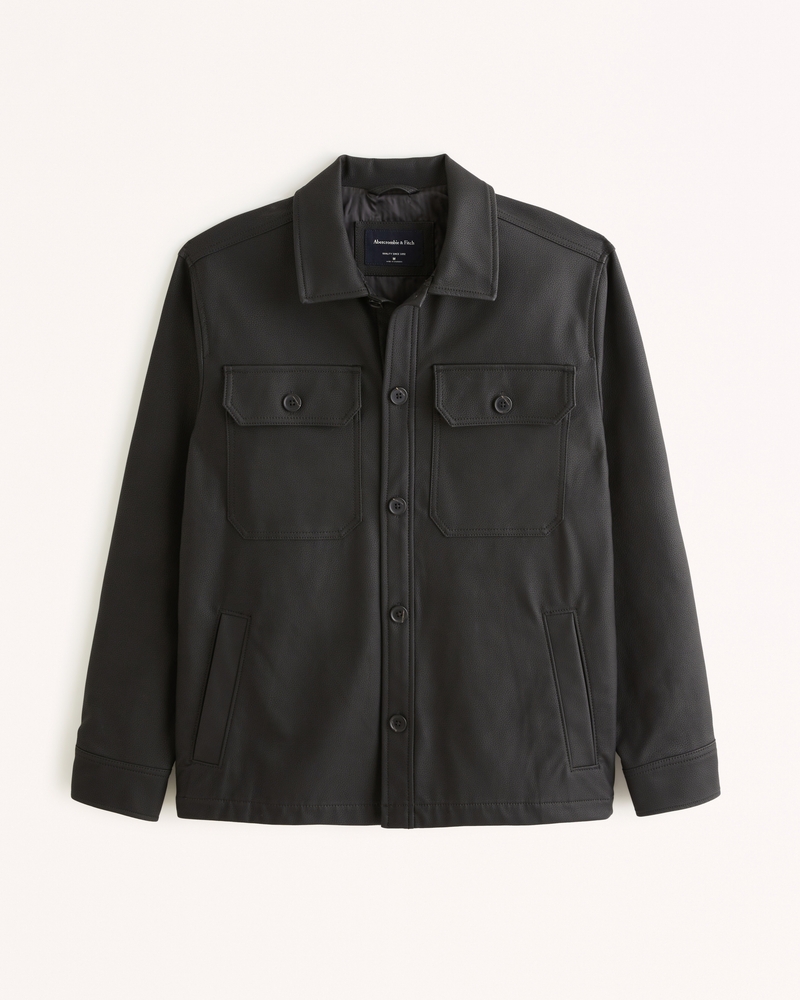 Abercrombie and fitch 2025 military shirt jacket