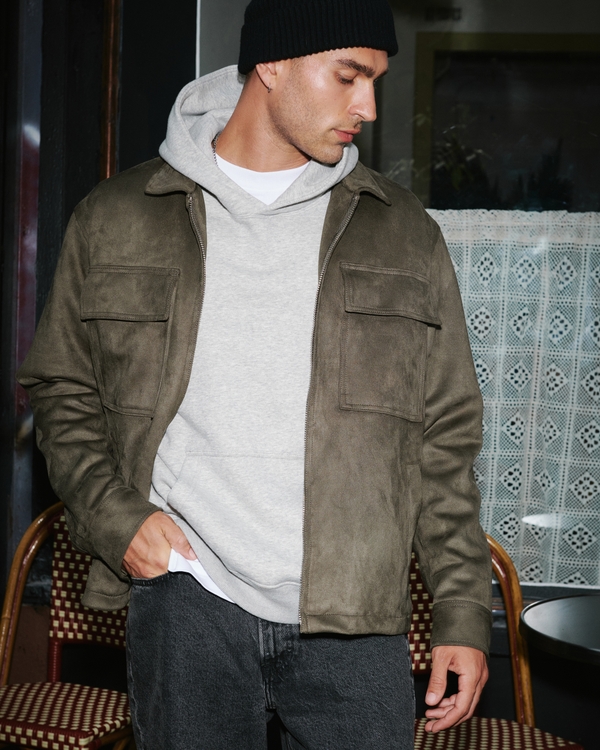 Cropped Hooded Bomber - Men - Ready-to-Wear