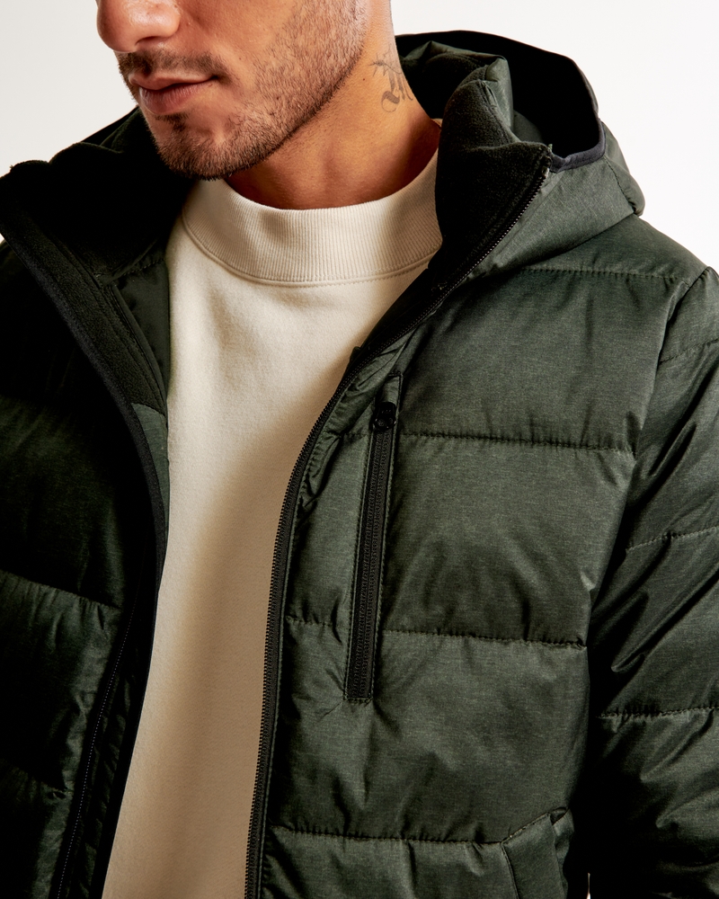 Men's Lightweight Hooded Puffer, Men's Coats & Jackets