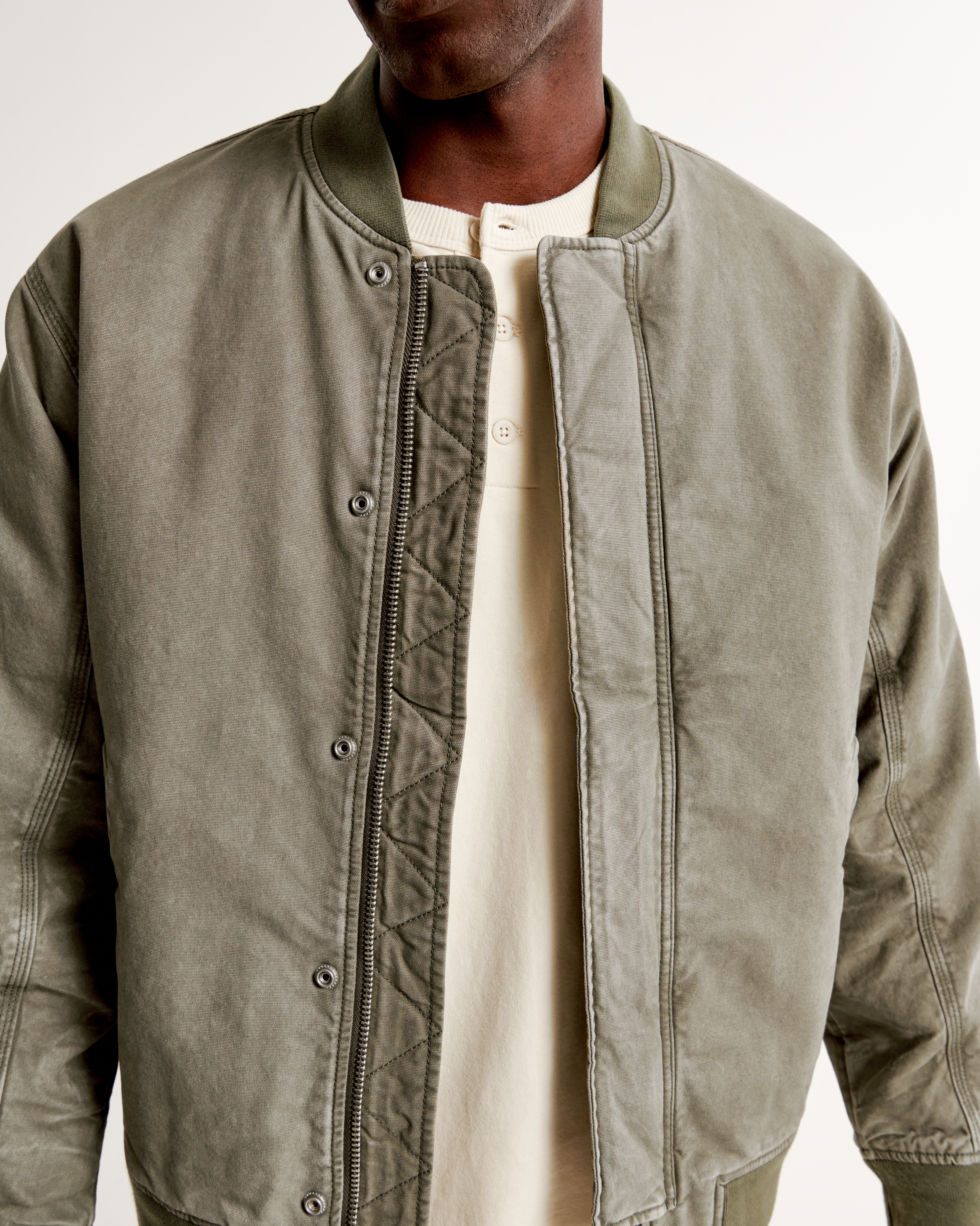 Abercrombie deck bomber clearance jacket