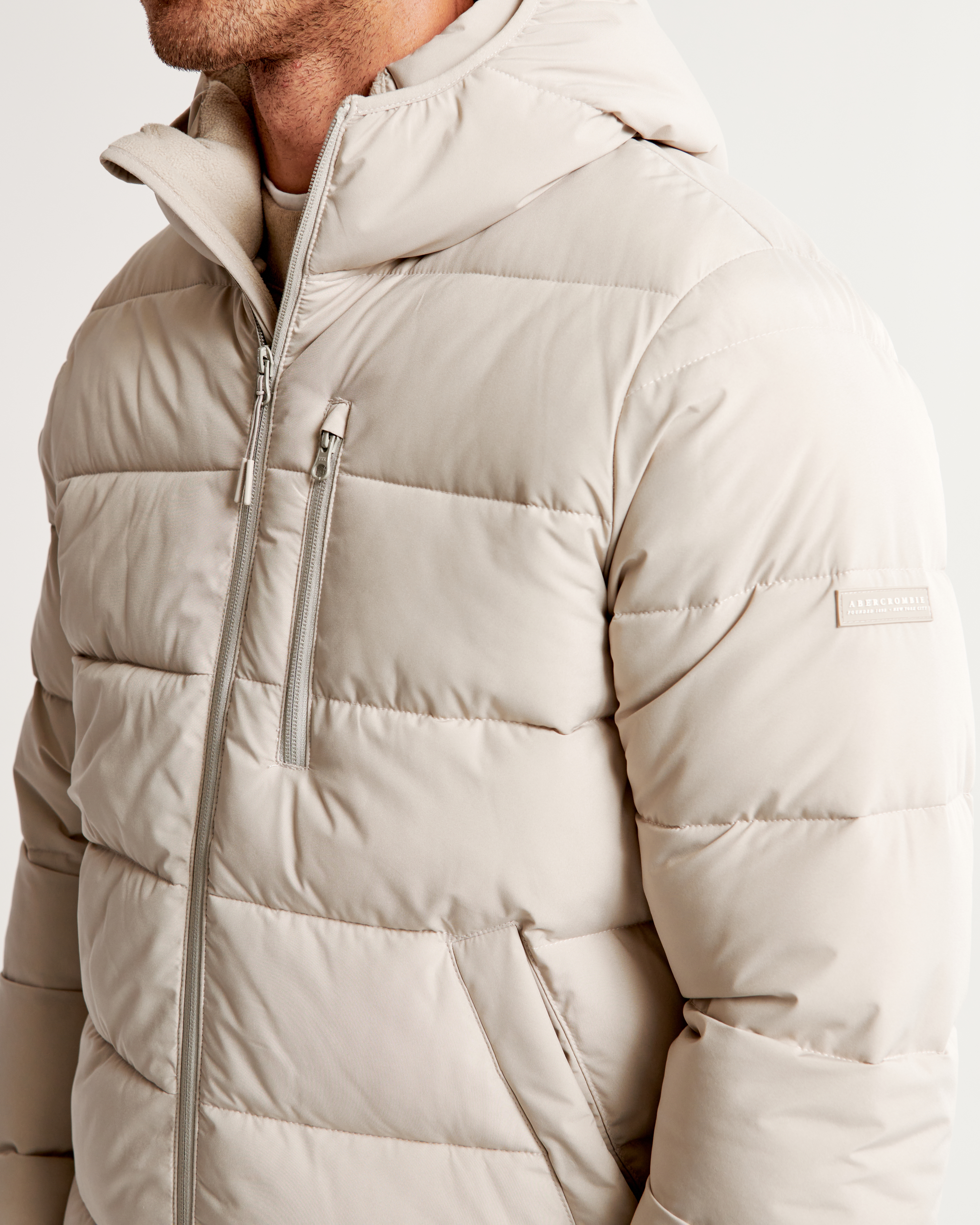 Abercrombie and fitch lightweight down clearance jacket