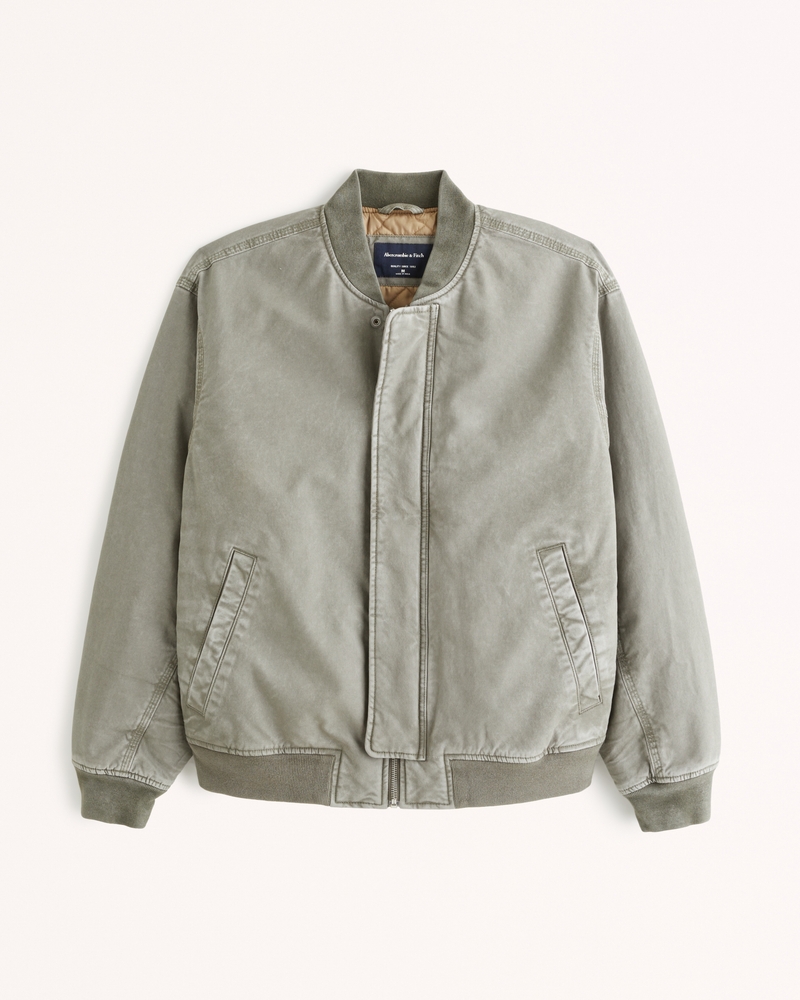 Men's Workwear Bomber Jacket | Men's Clearance | Abercrombie.com