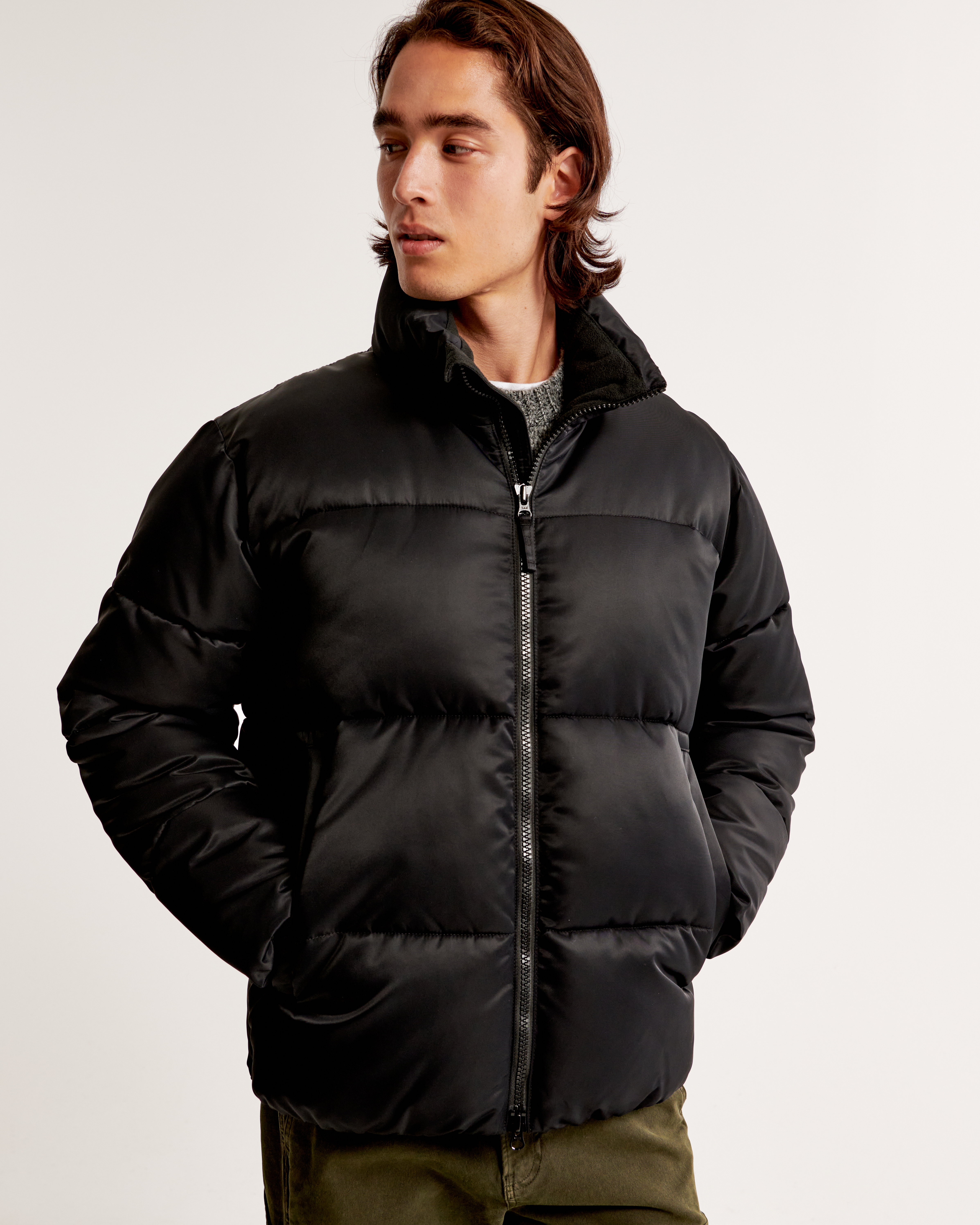 Mens cheap hot sale puffer coats