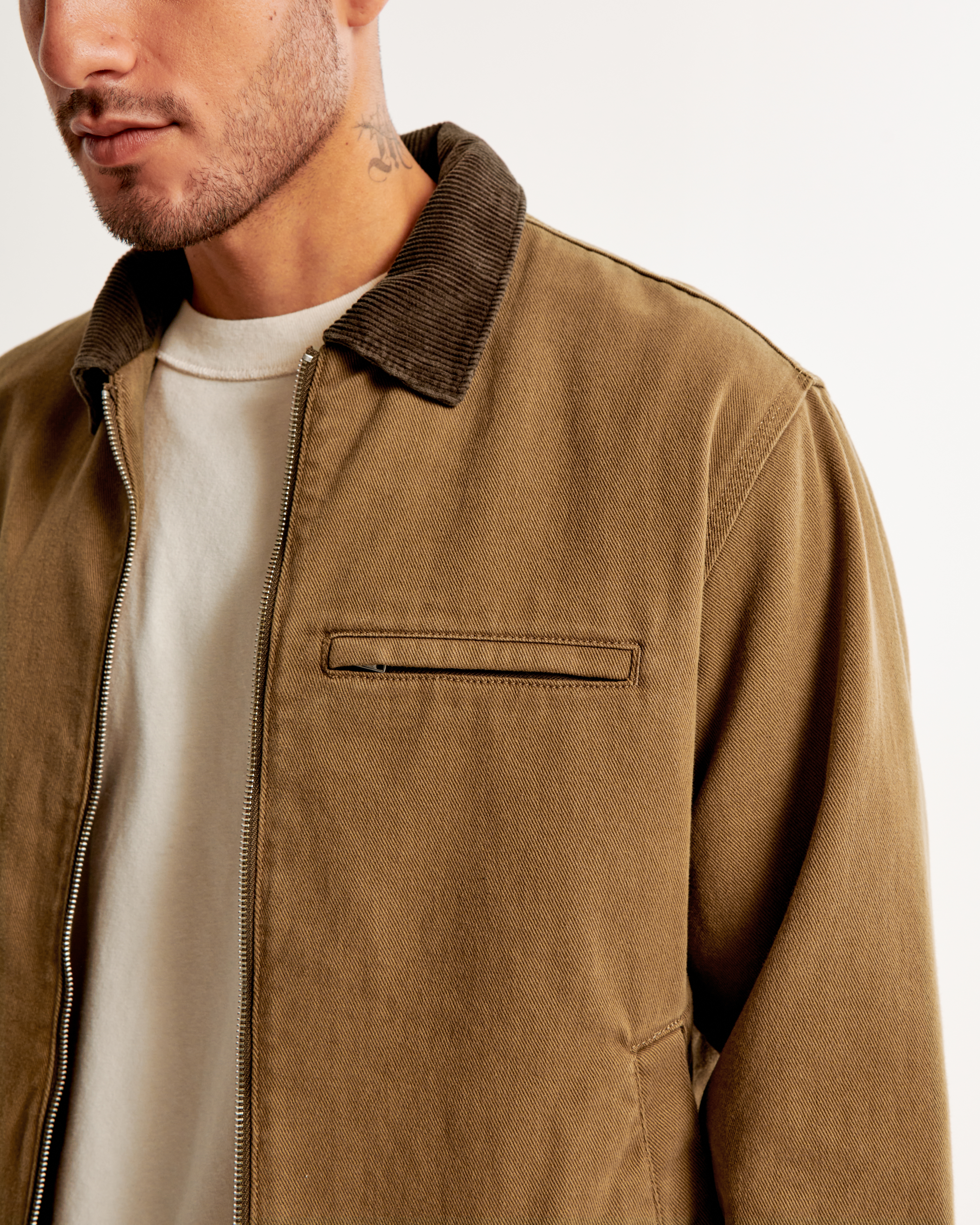 Men's Workwear Lined Jacket | Men's Coats & Jackets | Abercrombie.com