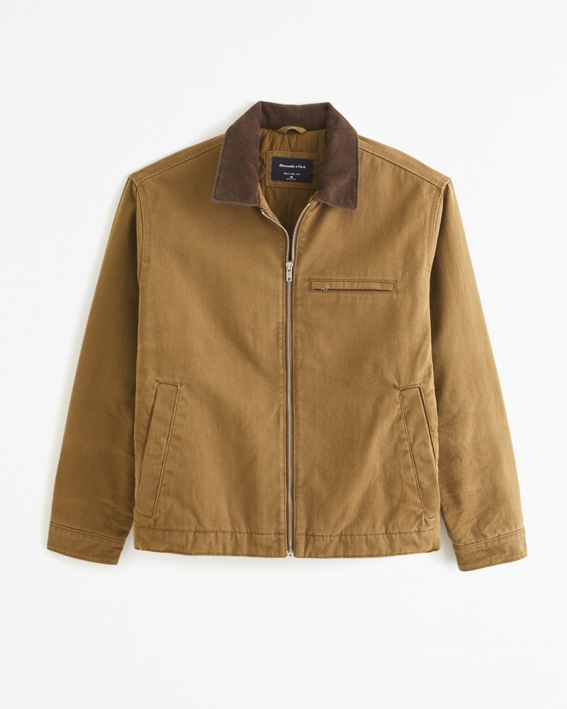 Men's Workwear Lined Jacket | Men's | Abercrombie.com