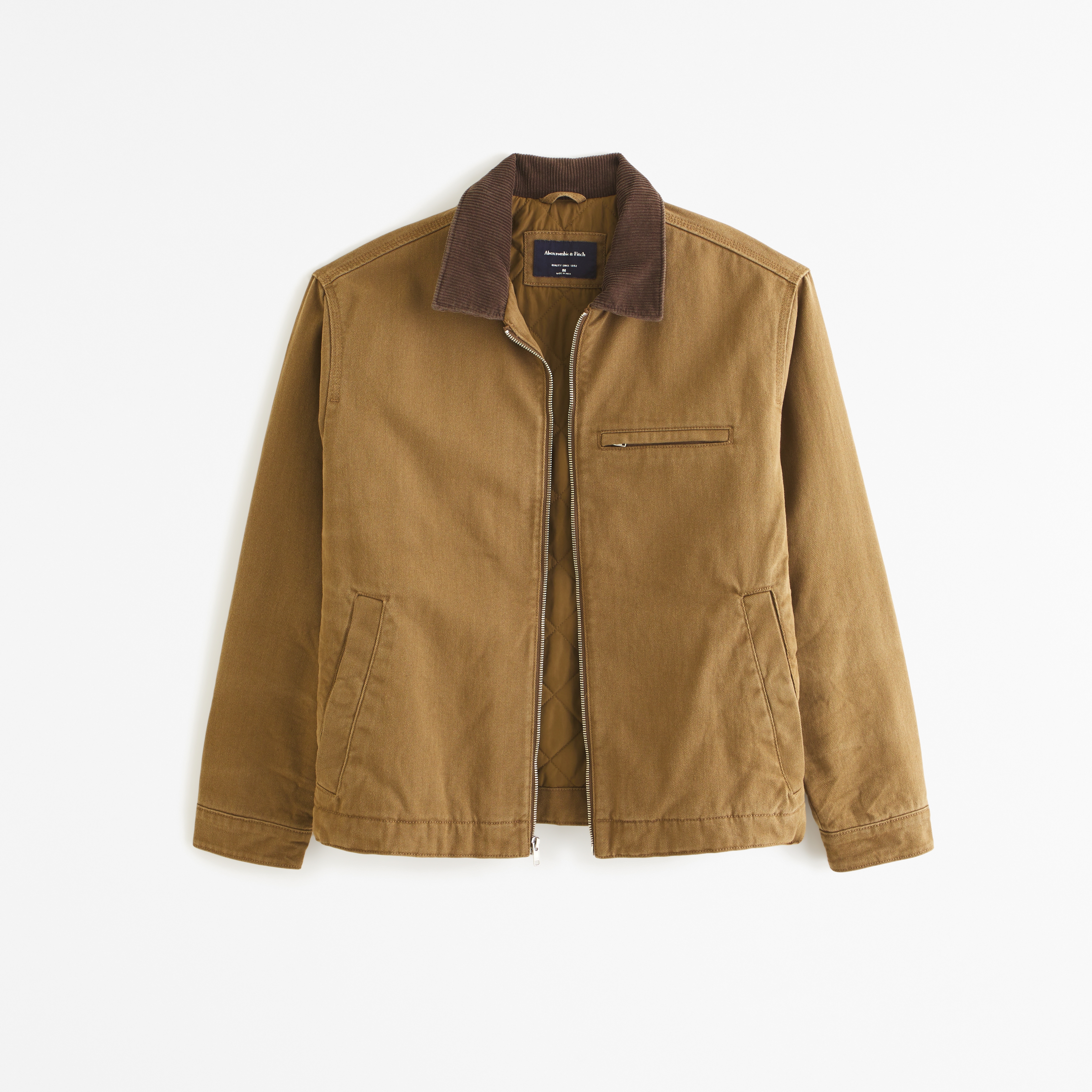 Men's Workwear Lined Jacket | Men's Coats & Jackets | Abercrombie.com