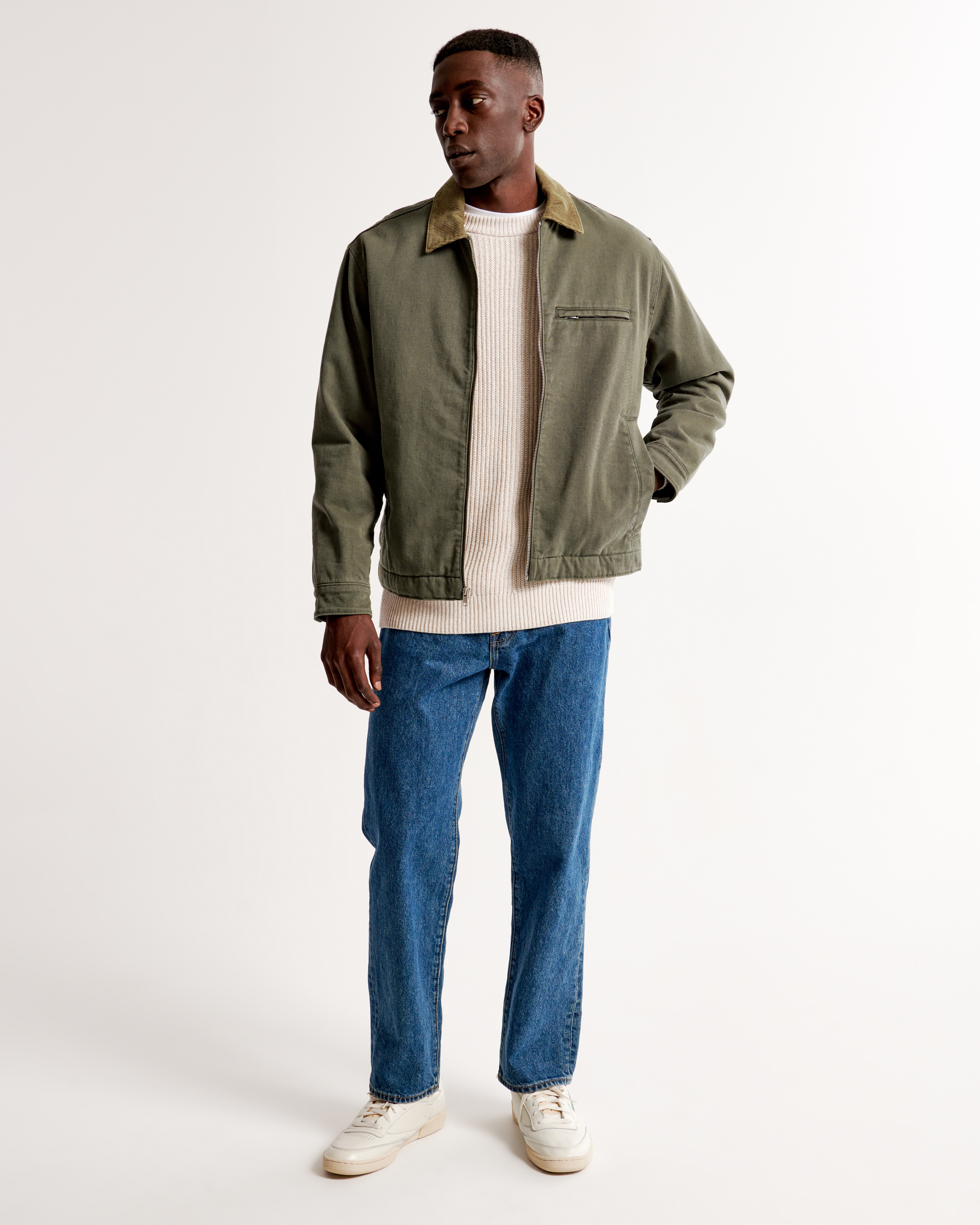 Men's Workwear Lined Jacket | Men's Clearance | Abercrombie.com