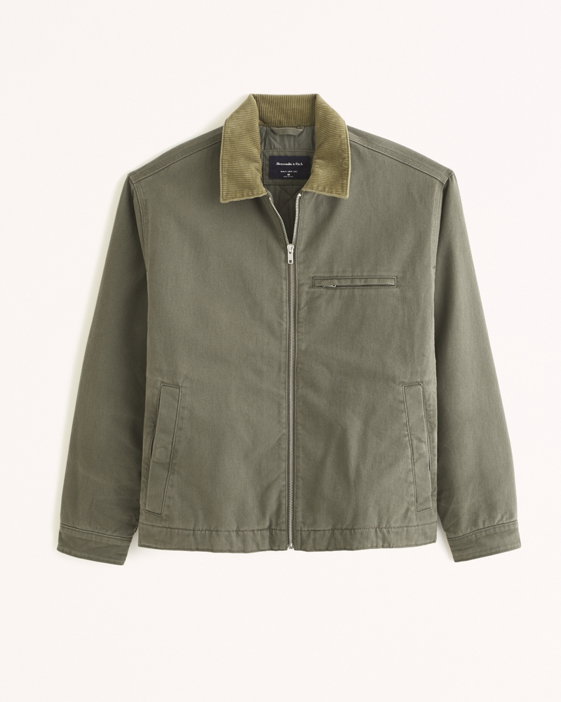 Men's Workwear Lined Jacket | Men's Coats & Jackets | Abercrombie.com