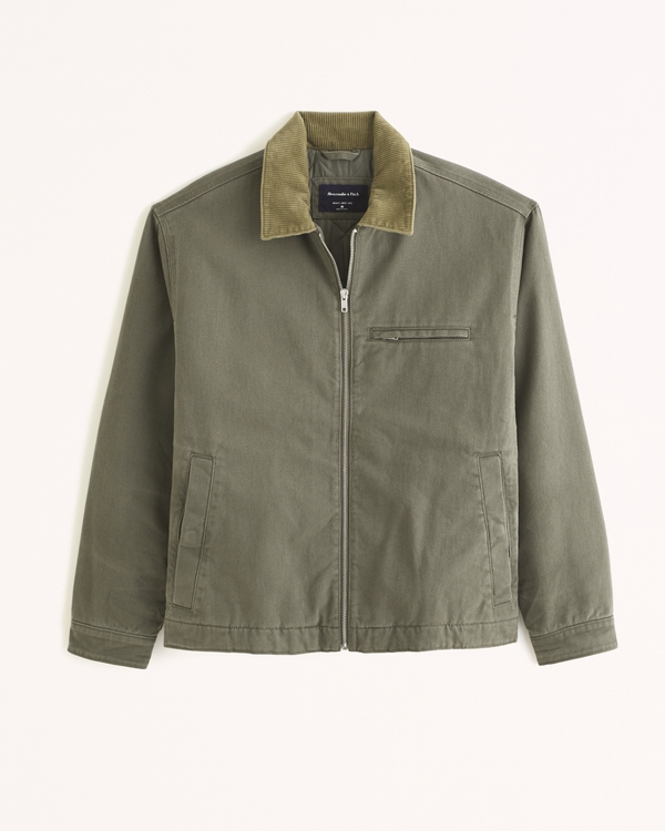 Men's Workwear Lined Jacket | Men's Coats & Jackets | Abercrombie.com