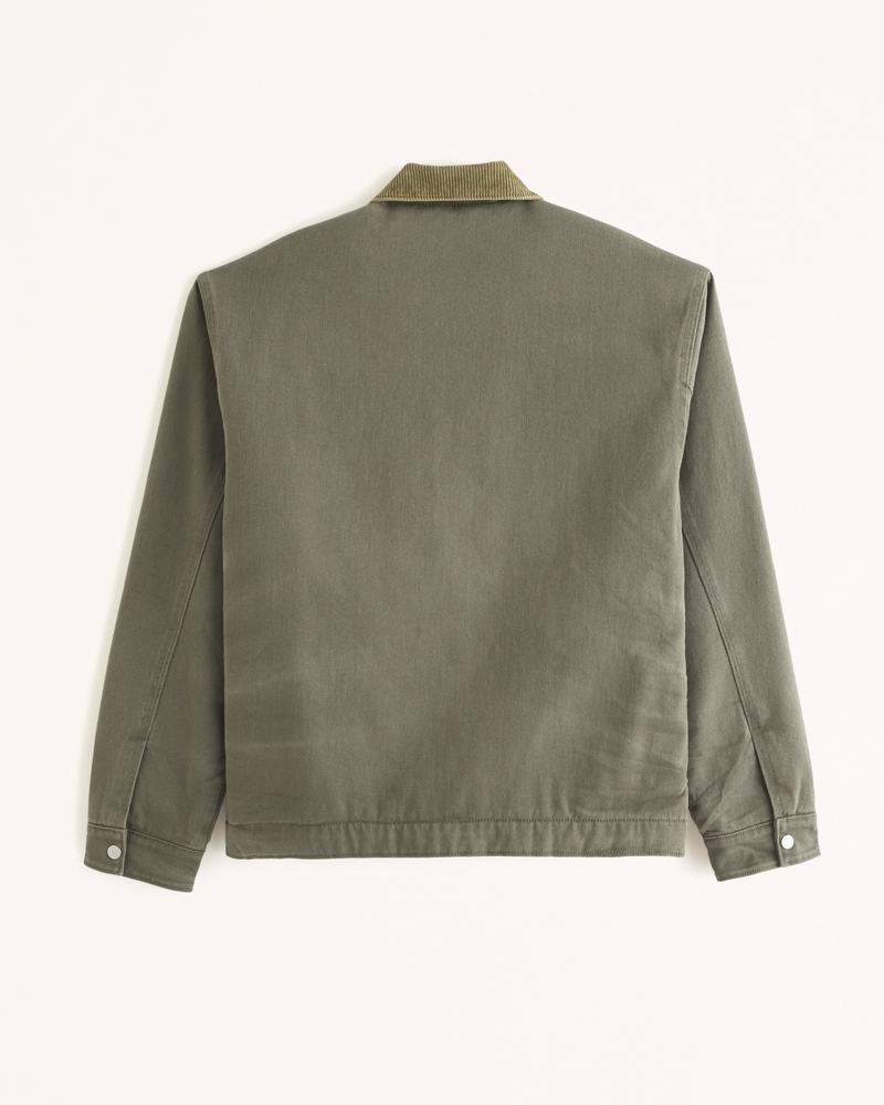 Convertible Army Jacket Olive/Grey – ONE