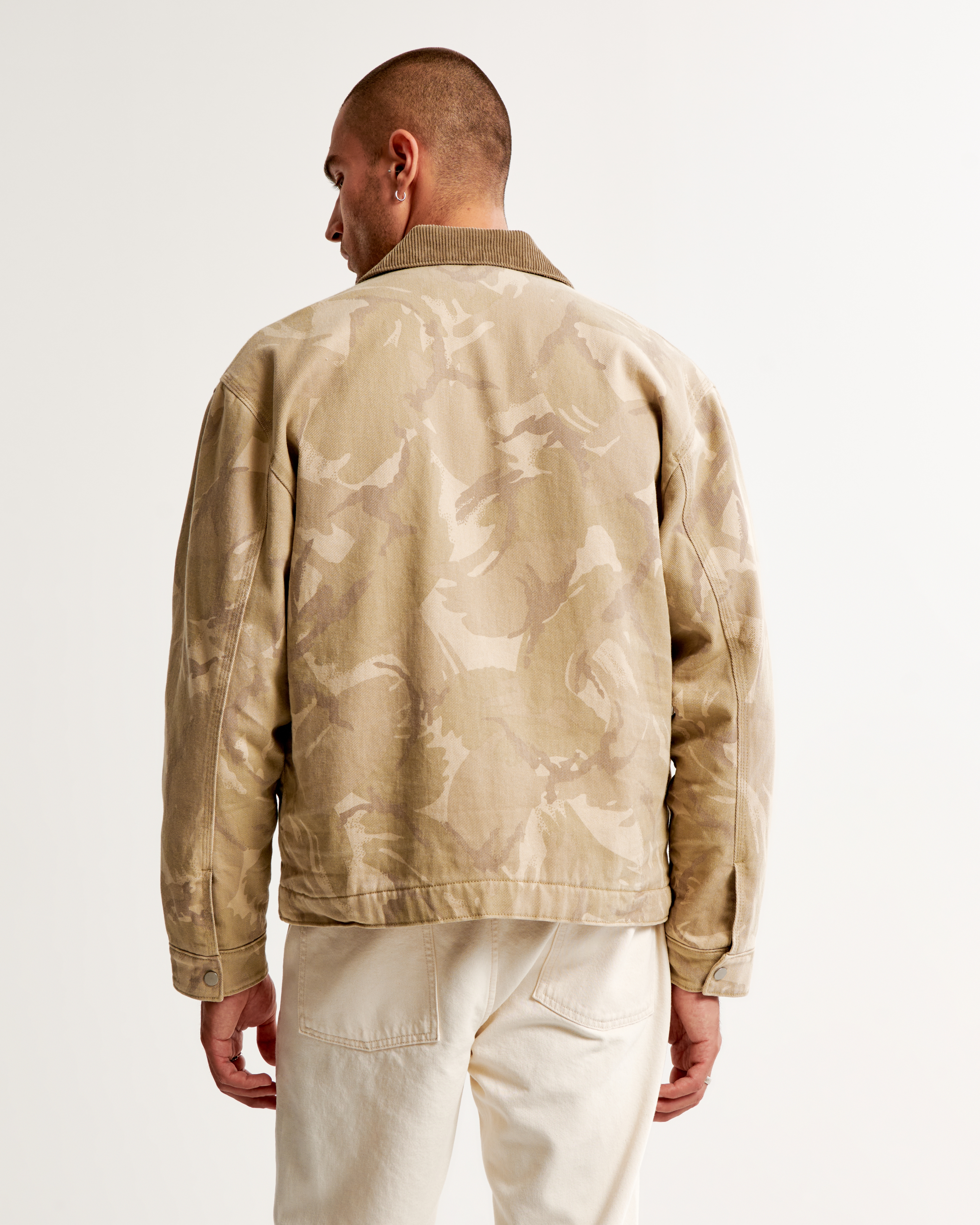 Abercrombie & fitch camouflage cheap jacket