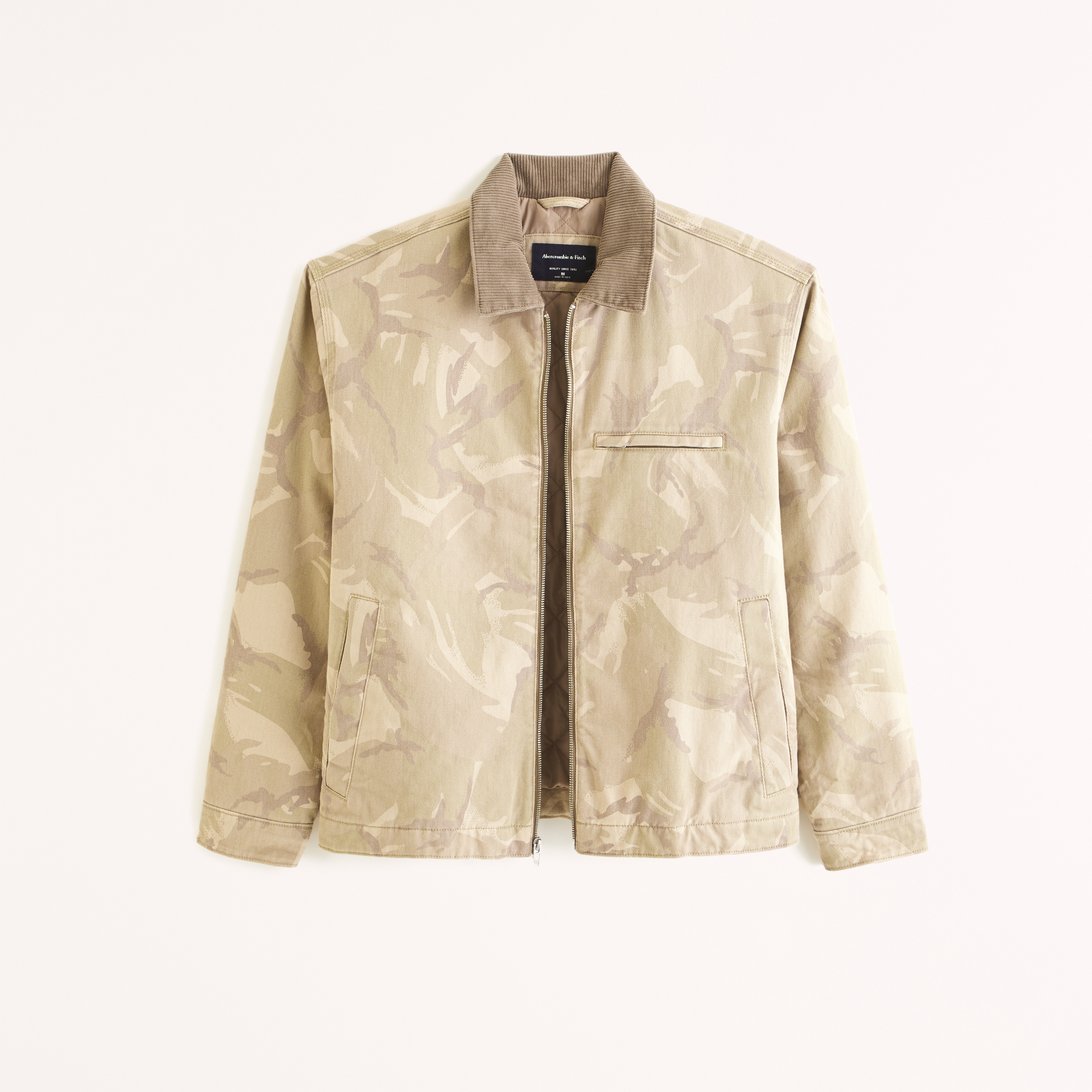 Men's Workwear Lined Jacket | Men's Coats & Jackets | Abercrombie.com